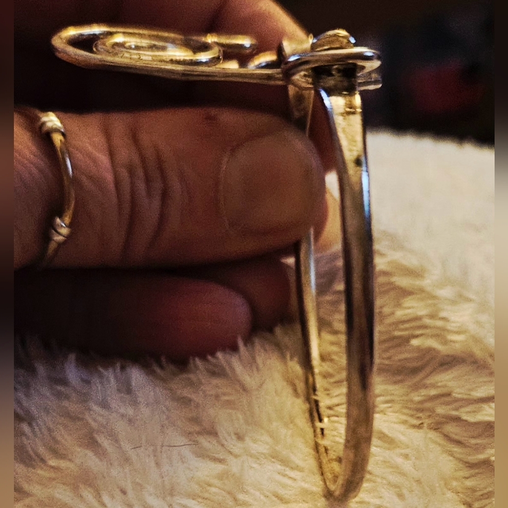 Artisan Made Silver Heart Bracelet - Picture 6 of 7